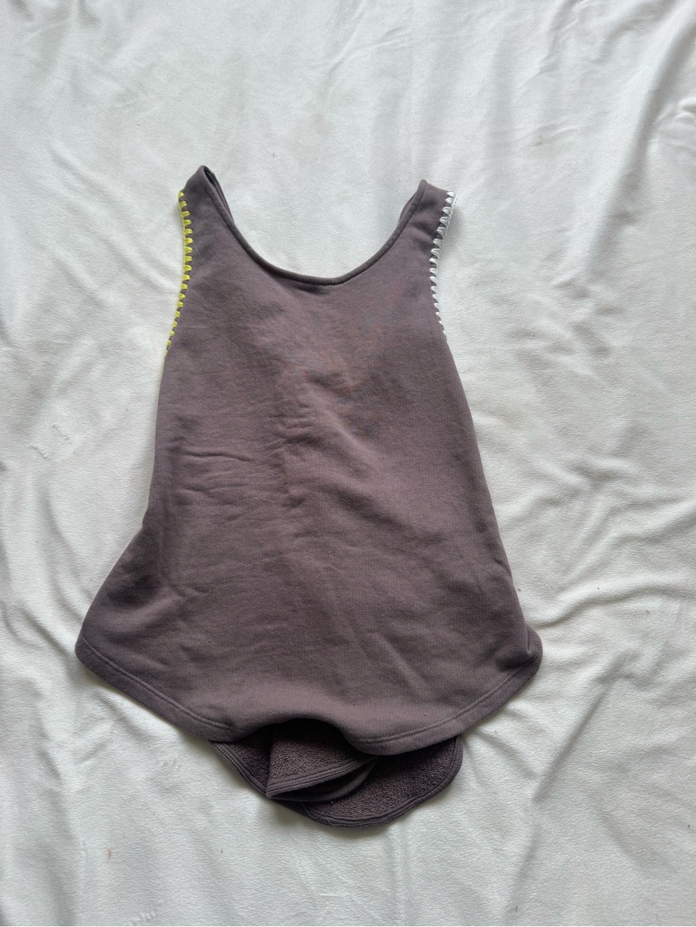 Carbon38 la page crochet tank top